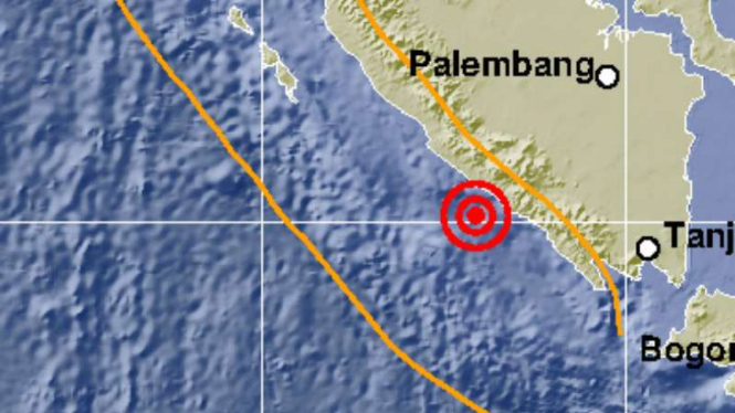 Gempa 5,1 SR guncang Bengkulu, Minggu, 16 September 2018. 