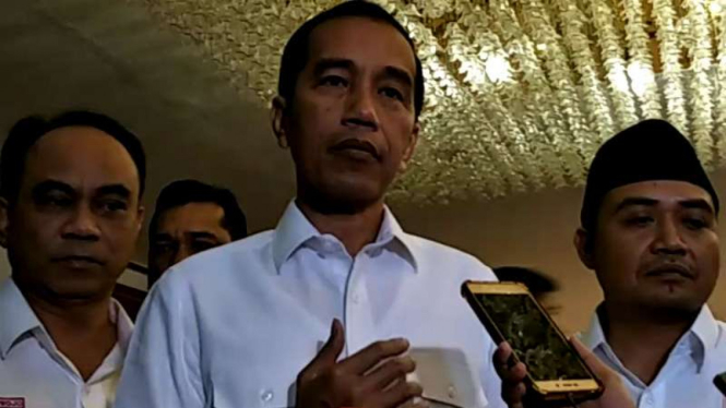 Calon Presiden pertahana, Joko Widodo