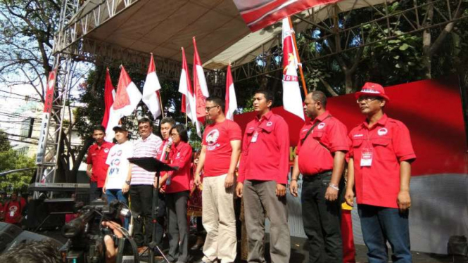 Bara Baja mendeklarasikan dukungan  kepada Jokowi-Ma'ruf Amin