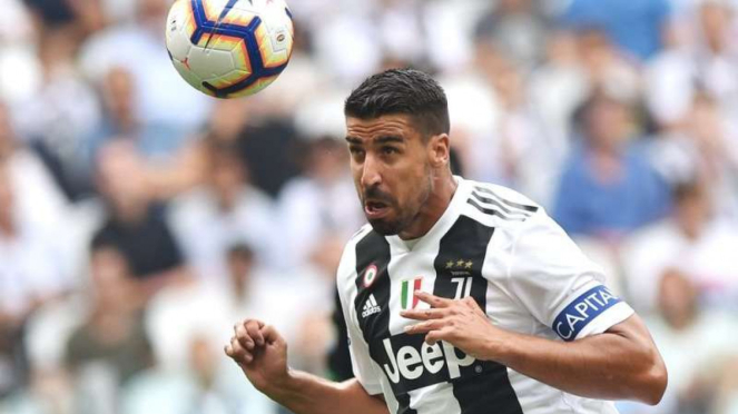 Gelandang Juventus, Sami Khedira.