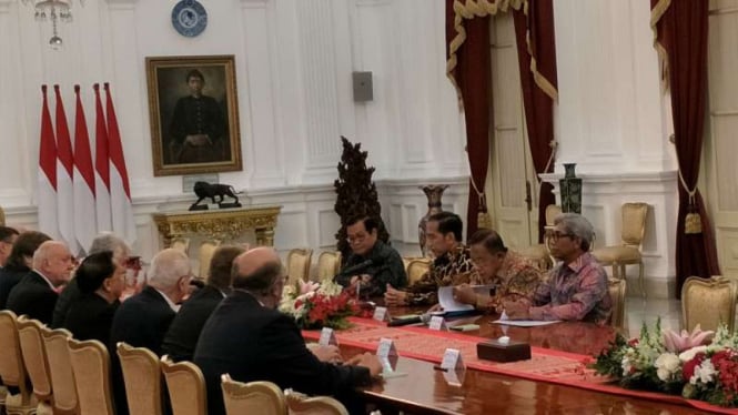 Presiden Jokowi terima Senat Republik Ceko