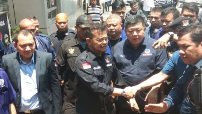 Ketua DPP Nasdem Syahrul Yasin Limpo melaporkan Rizal Ramli ke Polda Metro Jaya