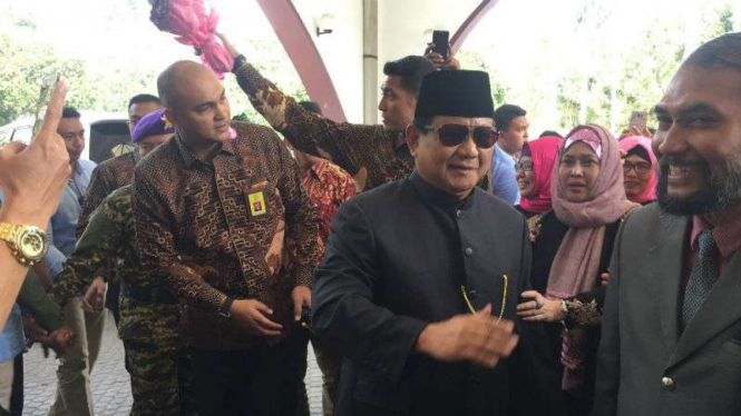 Bakal calon presiden RI Prabowo Subianto