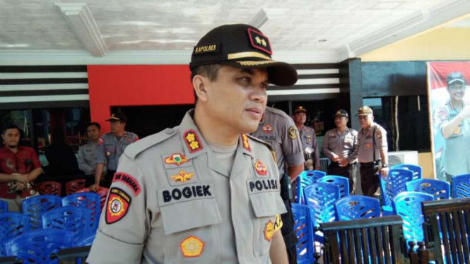 Kepala Kepolisian Resort Poso AKBP Bogiek Sugiyarto
