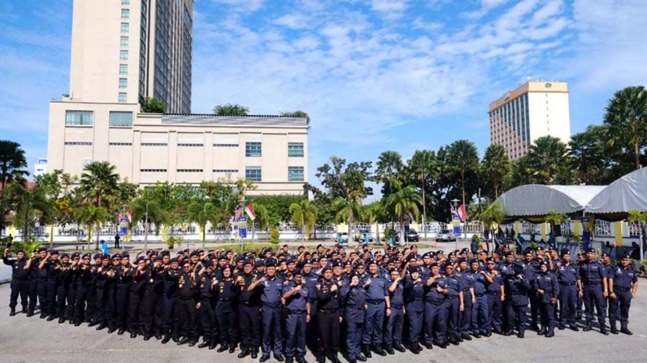 Bea Cukai Indonesia Dan Kastam Diraja Malaysia Gelar Patkor