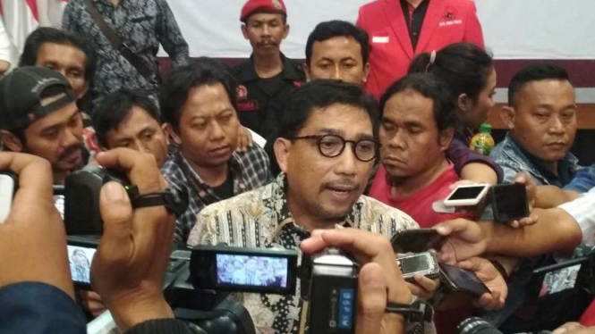 Ketua Timses Jokowi-Ma'ruf wilayah Jawa Timur, Irjen Pol (Purn) Machfud Arifin. 