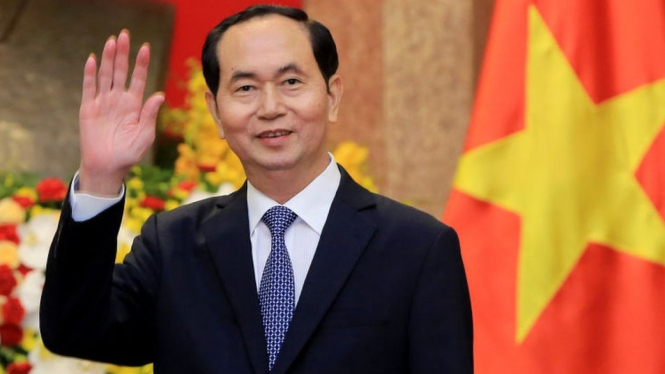 Presiden Vietnam, Tran Dai Wuang, meninggal dunia pada usia 61 tahun, demikian keterangan media resmi Vietnam, Jumat (21/09). - AFP/MINH HOANG