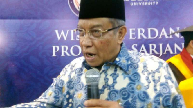 Ketua Pengurus Besar Nahdlatul Ulama (PBNU), KH. Said Aqil Siroj