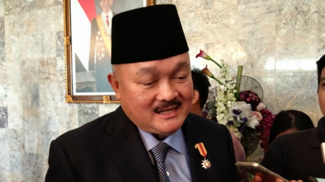 Mantan Gubernur Sumatera Selatan  Alex Noerdin 