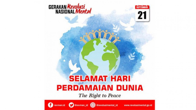 Hari Perdamaian Internasional Momentum Jaga Persatuan dan Kesatuan Bangsa