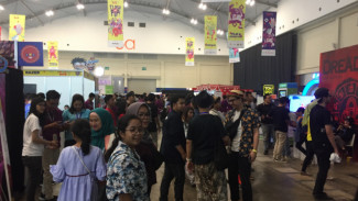 Hari Kedua Popcon Asia 2018 Diserbu Pengunjung