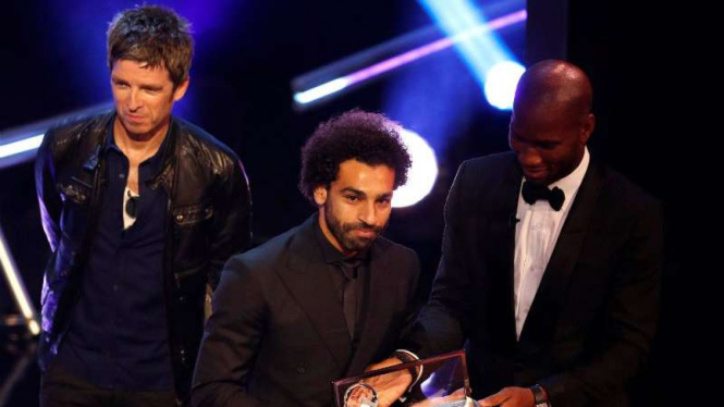 Bomber Liverpool, Mohamed Salah, sabet Puskas Award 2018.