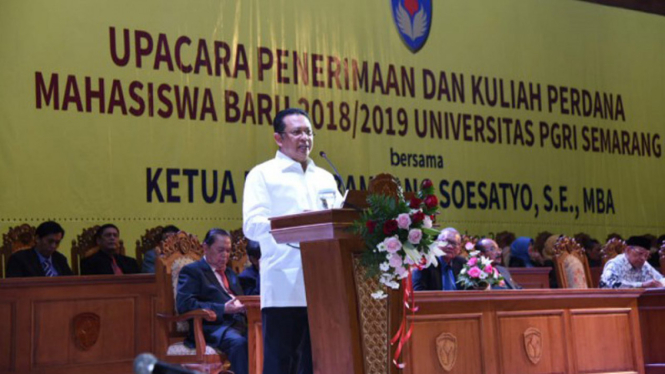 Ketua DPR RI Bambang Soesatyo