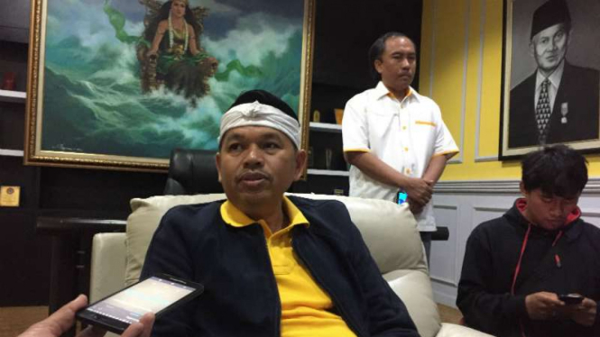 Ketua tim pemenangan Jokowi - KH.Ma’ruf Amin untuk Jawa Barat, Dedi Mulyadi