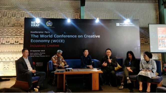 Konferensi pers WCCE 2018 di Jakarta