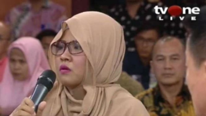 Mayrisa Sirawati, kakak Haringga yang menjadi korban brutalnya suporter bola