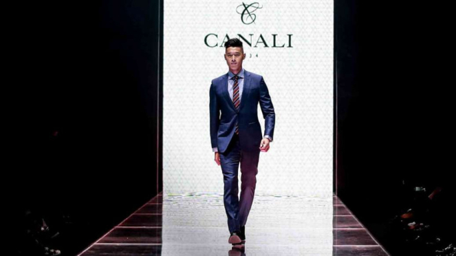 Koleksi Canali di Plaza Indonesia Men Fashion Week