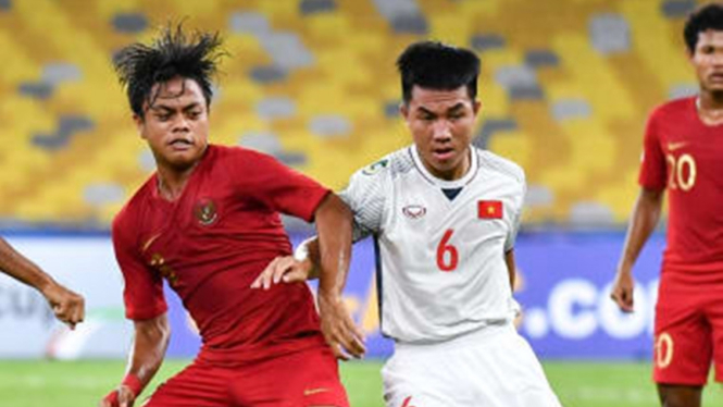 Pertandingan Timnas Indonesia U-16 vs Vietnam
