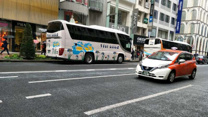 Mobil listrik jadi taksi di Jepang