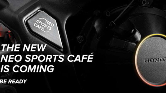 Teaser motor Honda Neo Sports Cafe