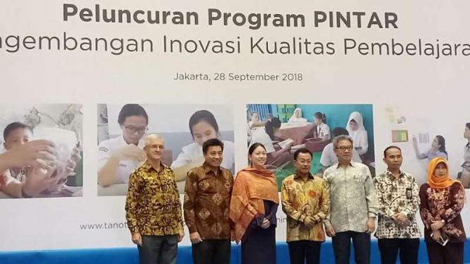 Peluncuran Program PINTAR  di Kemendikbud,  Jakarta