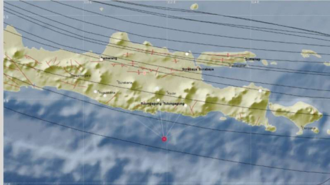 Gempa guncang Blitar, dan Malang, Jawa Timur, Senin, 1 Oktober 2018.