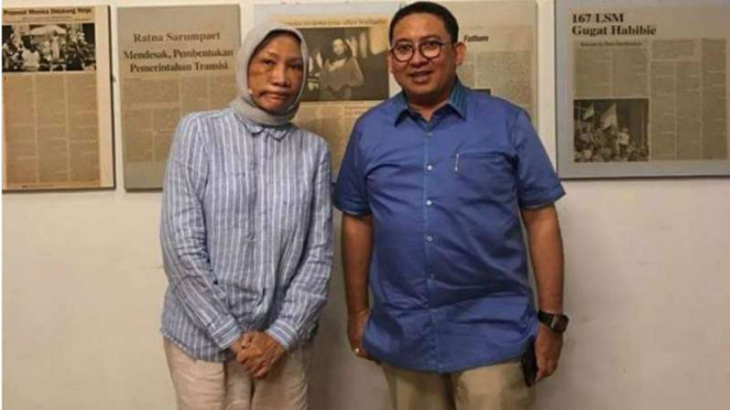 Fadli Zon dan Ratna Sarumpaet