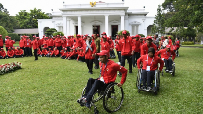 Pelepasan Kontingen Indonesia untuk Asian Para Games