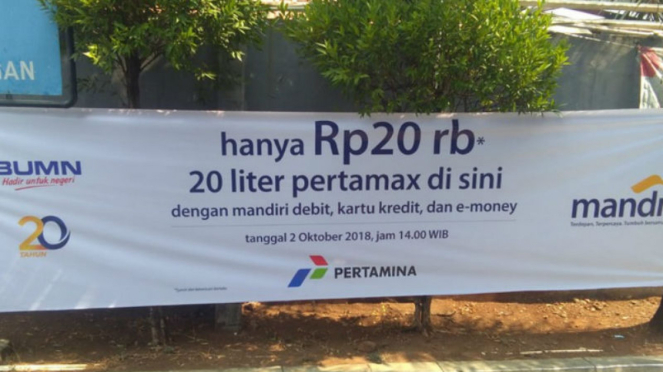 Promo isi bensin murah