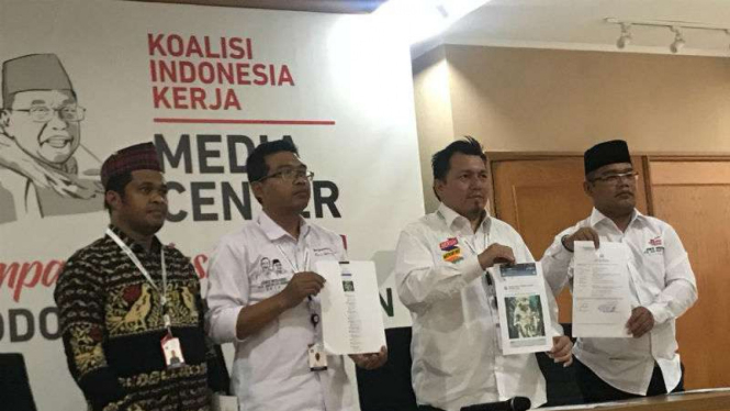 TKN Jokowi-Ma'ruf di Posko Cemara, Jakarta