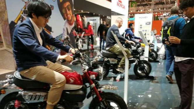 Honda Monkey hadir di Intermot.