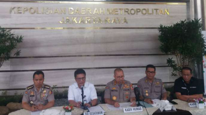 Polisi menggelar keterangan pers terkait pemukulan terhadap Ratna Sarumpaet.