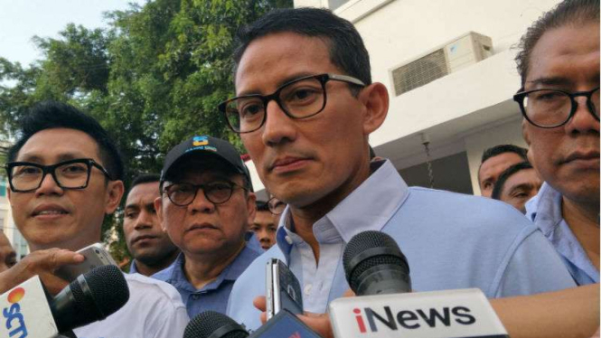 Cawapres Sandiaga Uno