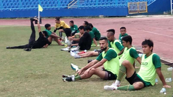 Latihan Sriwijaya FC