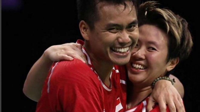 Tantowi Ahmad dan Liliyana Natsir.