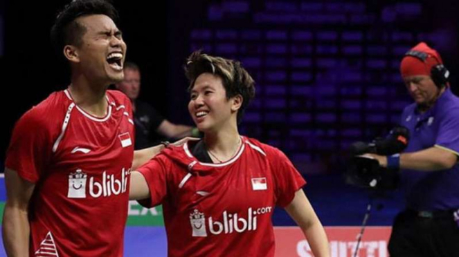 Tantowi Ahmad dan Liliyana Natsir.