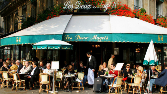 Restoran di Paris, Prancis.