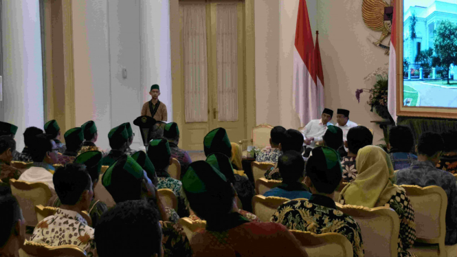 Jokowi temui HMI di Istana 