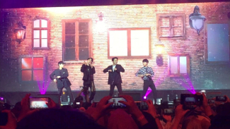 Tanpa Satu Personel, Highlight Tetap Bikin Fans Indonesia Histeris
