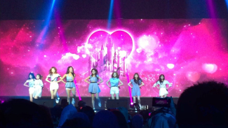 Bertabur Bintang K-Pop, Konser K-Content Expo 2018 Pecah