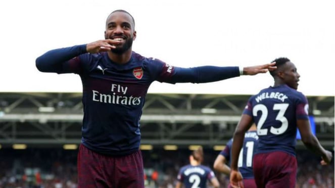 Striker Arsenal, Alexandre Lacazette.