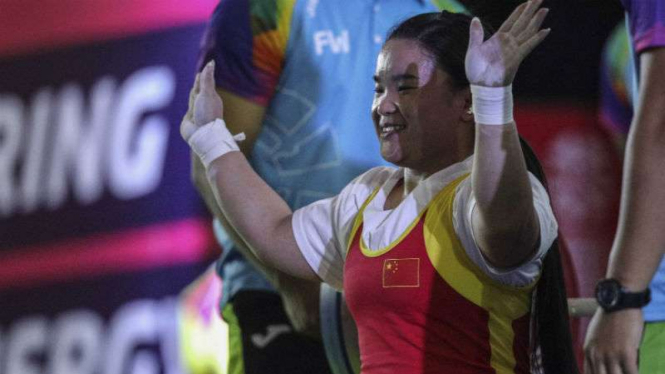 Atlet powerlifting China, Guo Lingling