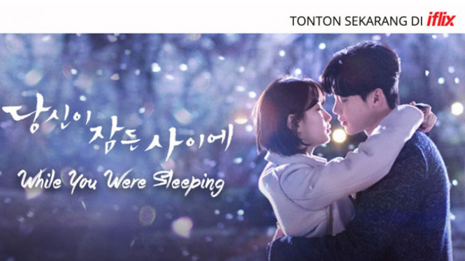 Serial drama Korea 'While You Were Sleeping' di Iflix. 