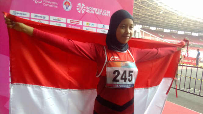 Atlet para atletik Indonesia, Karisma Evi Tiarani