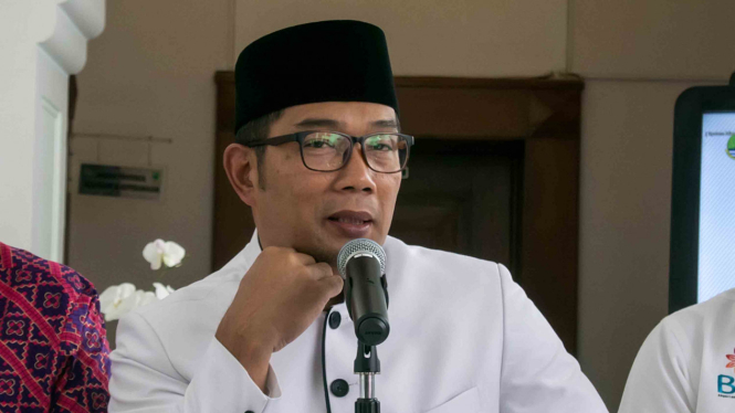 Gubernur Jawa Barat, Ridwan Kamil 