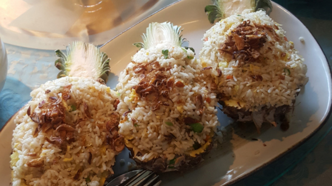 Menu seafood khas China di Restoran Tien Chao, Gran Melia Hotel Jakarta.