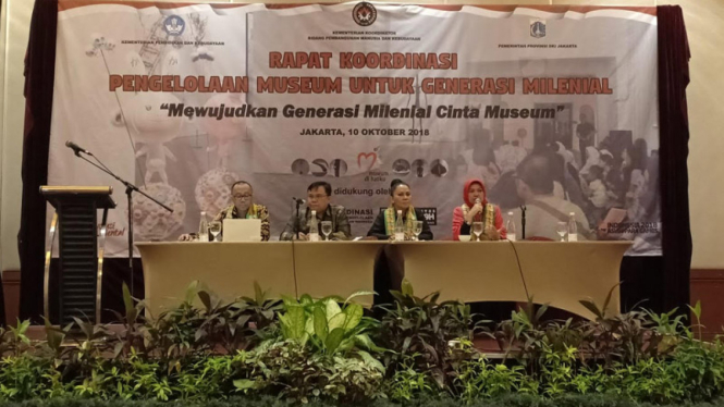 Rapat Koordinasi Pengelolaan Museum Untuk Generasi Milenial di Jakarta