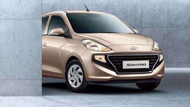 Hyundai Santro.