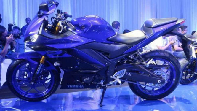 Yamaha R25 terbaru resmi meluncur di Jakarta.