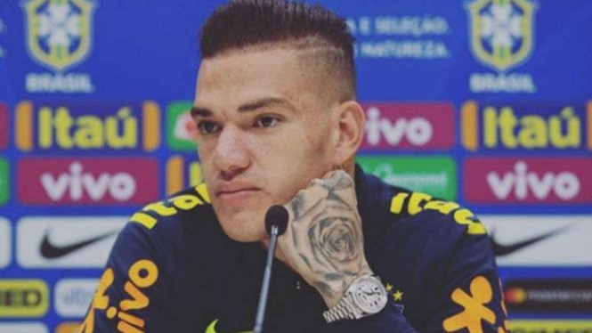 Kiper Timnas Brasil, Ederson Moraes.